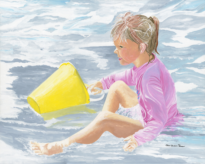 Girl with a Yellow Bucket